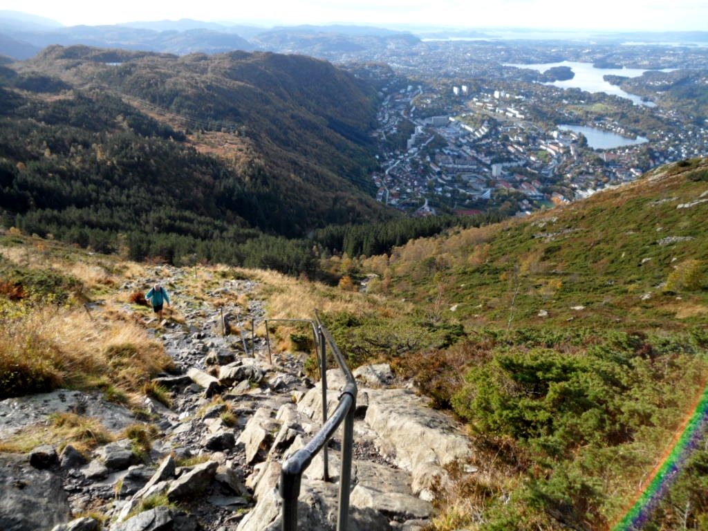 Walk up the mountain