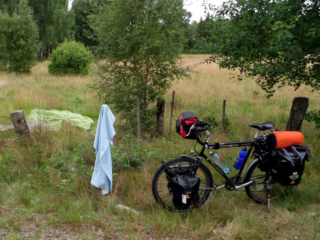 Tent drying